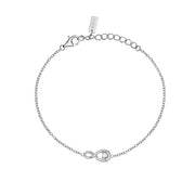 Mabina Bracciale con infinito e diamante lab-grown 534176